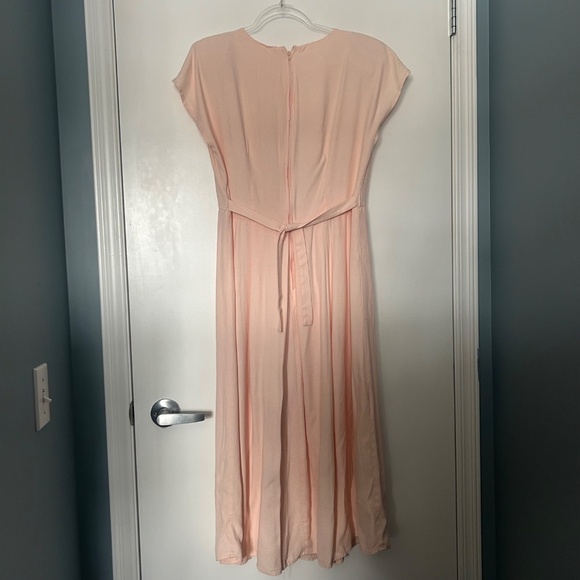Nina Picciano Soft Pink Vintage Sailor Style Mid-length Dress - Picture 4 of 13